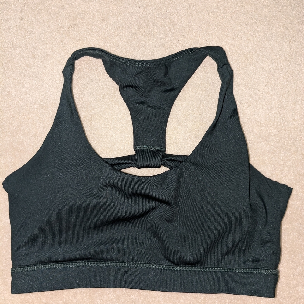 Buffbunny open back sports bra, M